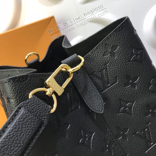 LV包 lv新款女包 NéoNoé中號水桶包 Monogram Empreinte壓紋皮革 LV手提肩背包 LV斜挎包  ydh3450